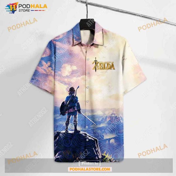 Legend Of Zelda Breath Of The Wild Link Funny Hawaiian Shirt