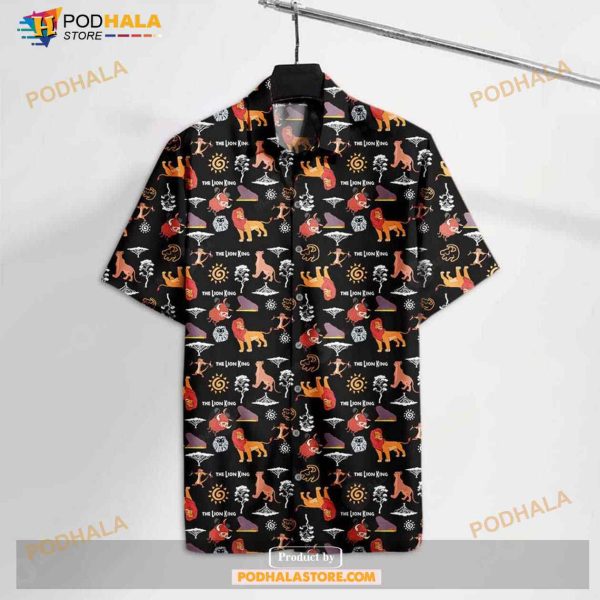 Lk Simba Pumbaa Timon Hakuna Matata Amazing Funny Hawaiian Shirt