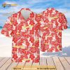 Lone Star Tropical Flower Pattern Hawaiian Shirt Best Beach Gift