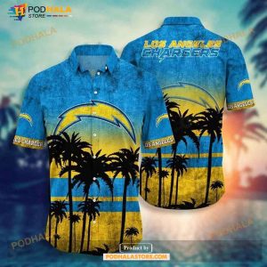 Los Angeles Chargers Blue Color La Team NFL Limited Hawaiian Shirt