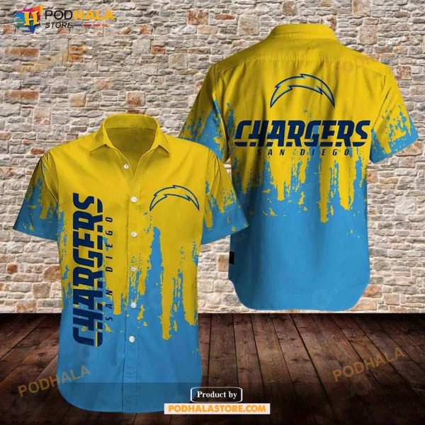 Los Angeles Chargers Trending 3D Funny Hawaiian Shirt