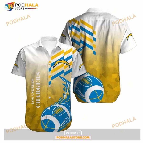 Los Angeles Chargers Trending 3D NFL Hawaiian Shirt