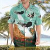 Los Angeles County Fire Department Boeing Ch-47d Chinook Helitanker Hawaiian Shirt