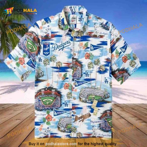 Los Angeles Dodgers MLB Hawaiian Shirt