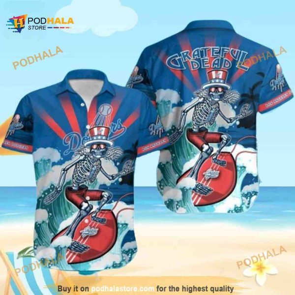 Los Angeles Dodgers MLB Hawaiian Shirt