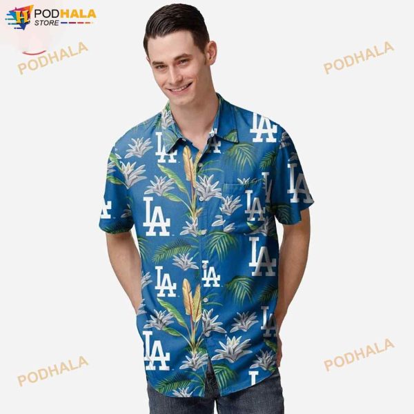 Los Angeles Dodgers Victory Vacay 3D Funny Hawaiian Shirt