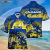 Los Angeles Rams Palm 3D Funny Hawaiian Shirt