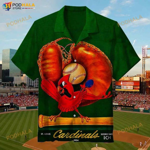 MLB 1954 Saint Louis Cardinals 3D Funny Hawaiian Shirt