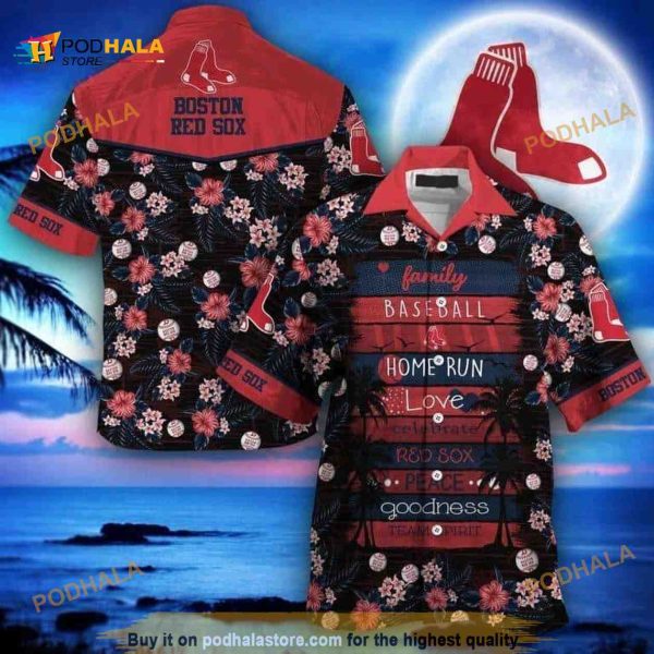 MLB Boston Red Sox MLB Hawaiian Shirt