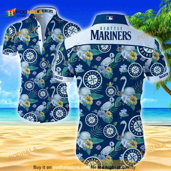 MLB Seattle Mariners MLB Hawaiian Shirt