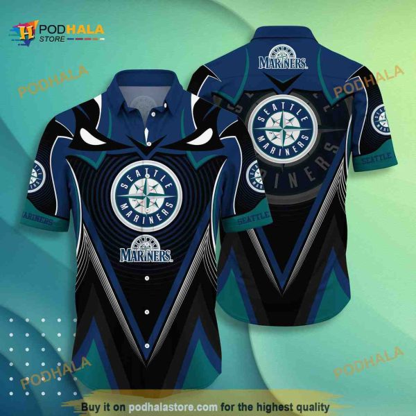 MLB Seattle Mariners MLB Hawaiian Shirt