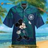 Mickey Mouse Disney Hawaiian Shirt Seattle Mariners