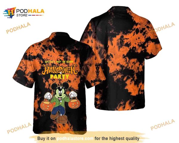 Mickey Mouse Halloween Costume Hawaiian Shirt