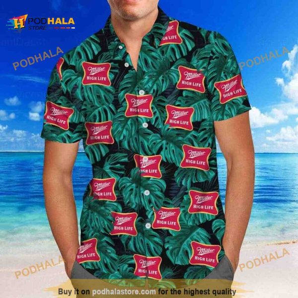 Miller High Life Funny Hawaiian Shirt