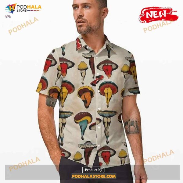 Mushroom Body Tropical Summer Funny Hawaiian Shirts