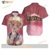 My Hero Academia Toga Himiko Red Mha Logo An Aloha Funny Hawaiian Shirt