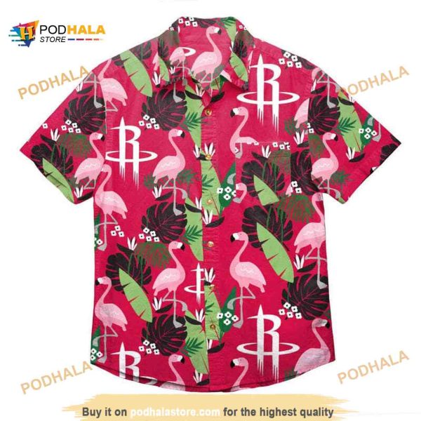 NBA Houston Rockets Hawaiian Shirt Beach Lovers Gift