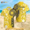 NCAA Michigan Wolverines Hawaiian Shirt Turtle Samoan Pattern