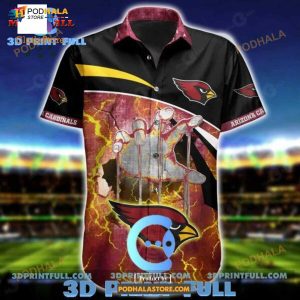 NFL Arizona Cardinals Funny 3D NFL Hawaiian Shirt Trending