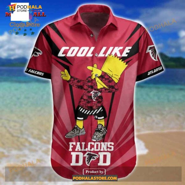 NFL Atlanta Falcons Funny 3D NFL Hawaiian Shirt Cool Like