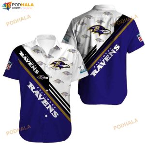 NFL Baltimore Ravens 3D Funny Hawaiian Shirt