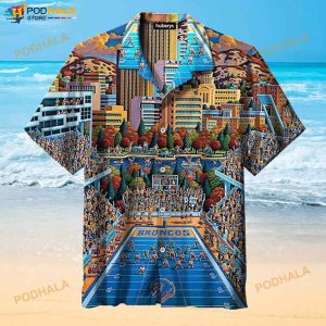 NFL Boise State Broncos 3D Funny Hawaiian Shirt