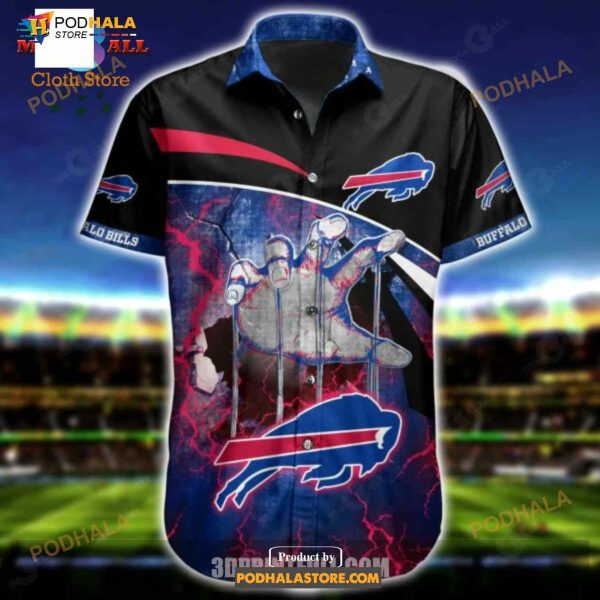 NFL Buffalo Bills Funny 3D NFL Hawaiian Shirt Summer for men