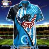 NFL Carolina Panthers Funny 3D NFL Hawaiian Shirt 3