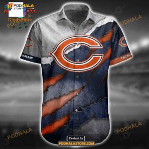 NFL Chicago Bears Funny 3D NFL Hawaiian Shirt