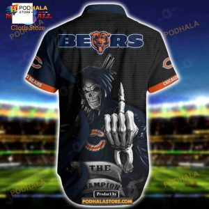 NFL Chicago Bears Funny 3D NFL Hawaiian Shirt For Fans