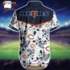 NFL Chicago Bears Funny 3D NFL Hawaiian Shirt Kingkong Godzilla