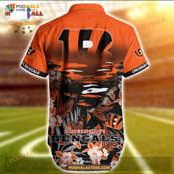 NFL Cincinnati Bengals Funny 3D NFL Hawaiian Shirt For Fans 04