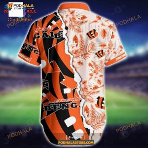 NFL Cincinnati Bengals Funny 3D NFL Hawaiian Shirt For Fans