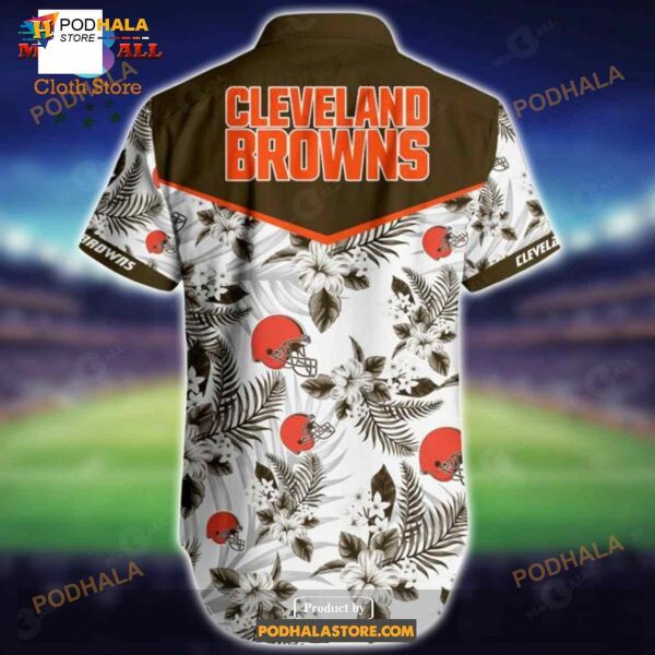 NFL Cleveland Browns Funny 3D NFL Hawaiian Shirt