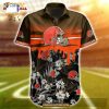 NFL Cleveland Browns Funny 3D NFL Hawaiian Shirt Summer Trending 02