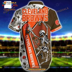 NFL Cleveland Browns Funny 3D NFL Hawaiian Shirt Summer Trending