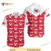 NFL Kansas City Chiefs Hawaiian Shirt Mickey and Flowers