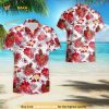 NFL Kansas City Chiefs Hawaiian Shirt Tropical Flower Pattern On White Theme