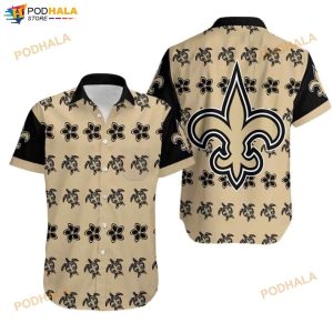 NFL New Orleans Saints Turtle 3D Funny Hawaiian Shirt