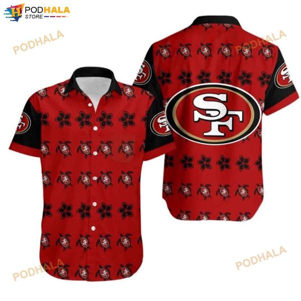 NFL San Francisco 49ers Turtle 3D Funny Hawaiian Shirt