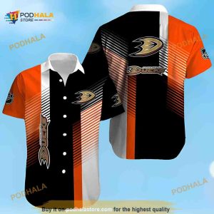 NHL Anaheim Ducks Hawaiian Shirt Gift For Hockey Fans