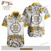 NHL Boston Bruins Flowers Trending Style Special Design Button Funny Hawaiian Shirt