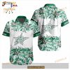 NHL Dallas Stars Flowers Trending Style Special Design Button Funny Hawaiian Shirt