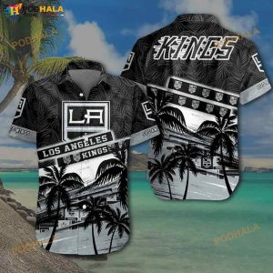 NHL Los Angeles Kings 3D Funny Hawaiian Shirt