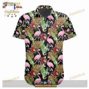 NHL Ottawa Senators Crane Bird Special Design Button Funny Hawaiian Shirt