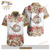 NHL Ottawa Senators Flowers Trending Style Special Design Button Funny Hawaiian Shirt