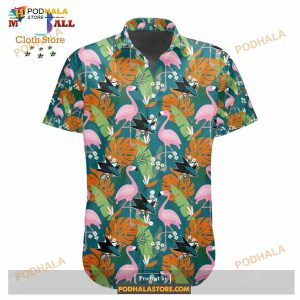 NHL San Jose Sharks Crane Bird Special Design Button Funny Hawaiian Shirt