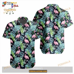 NHL Seattle Kraken Crane Bird Special Design Button Funny Hawaiian Shirt