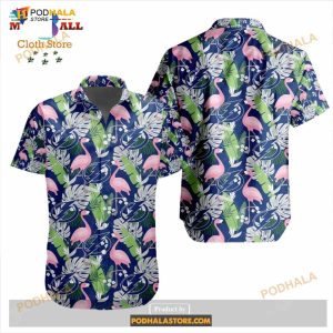 NHL Tampa Bay Lightning Crane Bird Special Design Button Funny Hawaiian Shirt