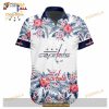 NHL Washington Capitals Flowers Trending Style Special Design Button Funny Hawaiian Shirt